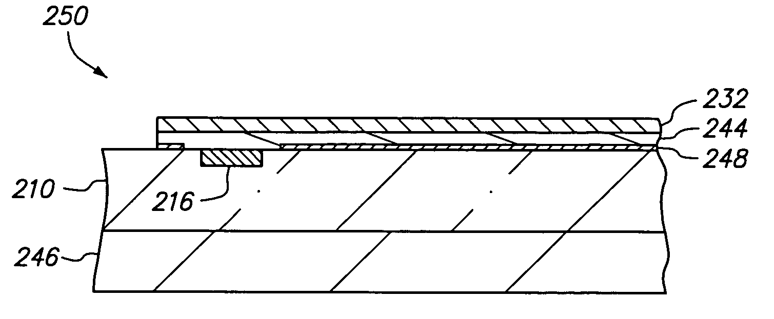 Method of connecting a conductive trace to a semiconductor chip using conductive adhesive