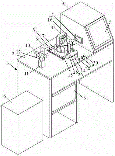 A special-shaped pipe fitting welding equipment