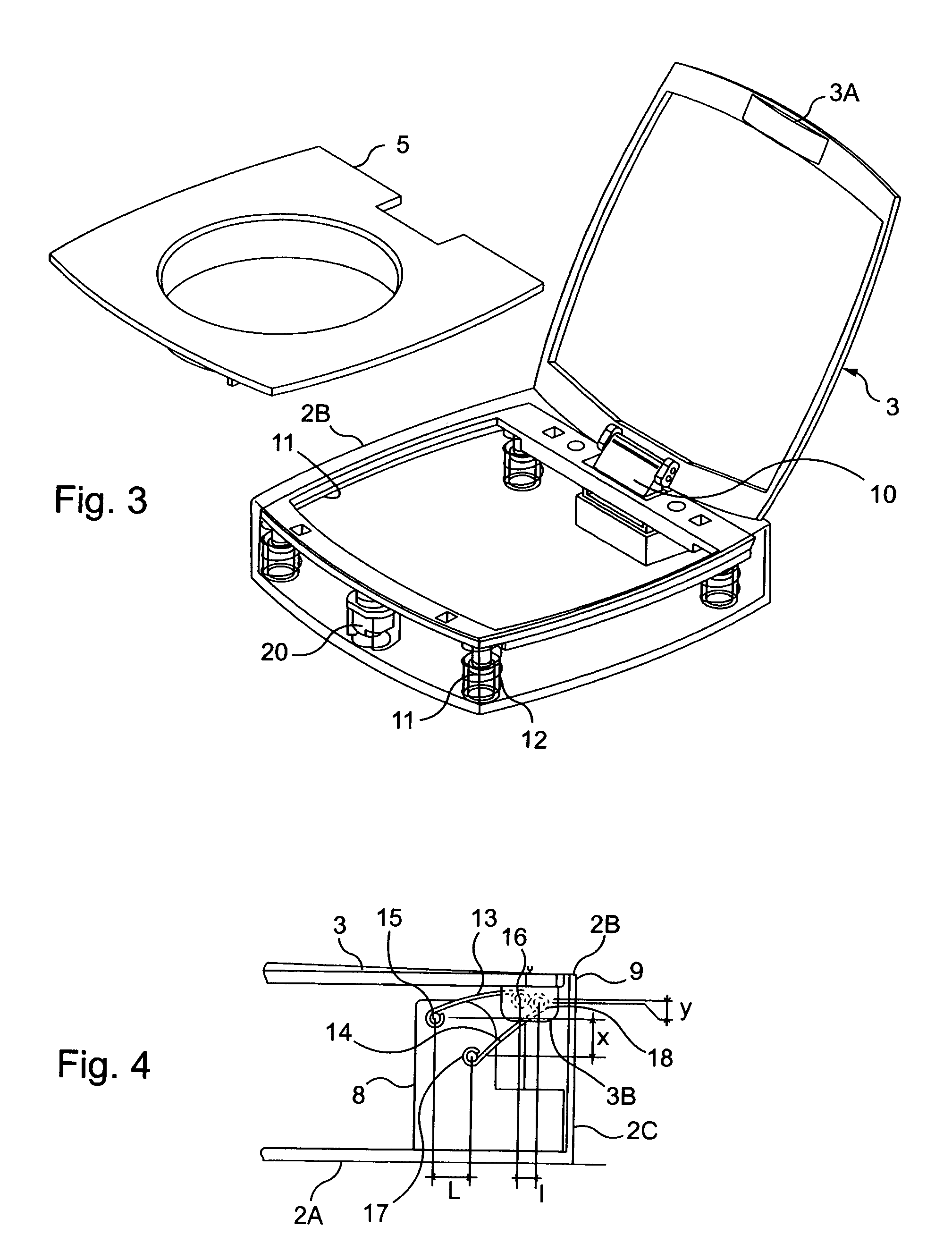 Box with retractable lid for cosmetic or toiletry products