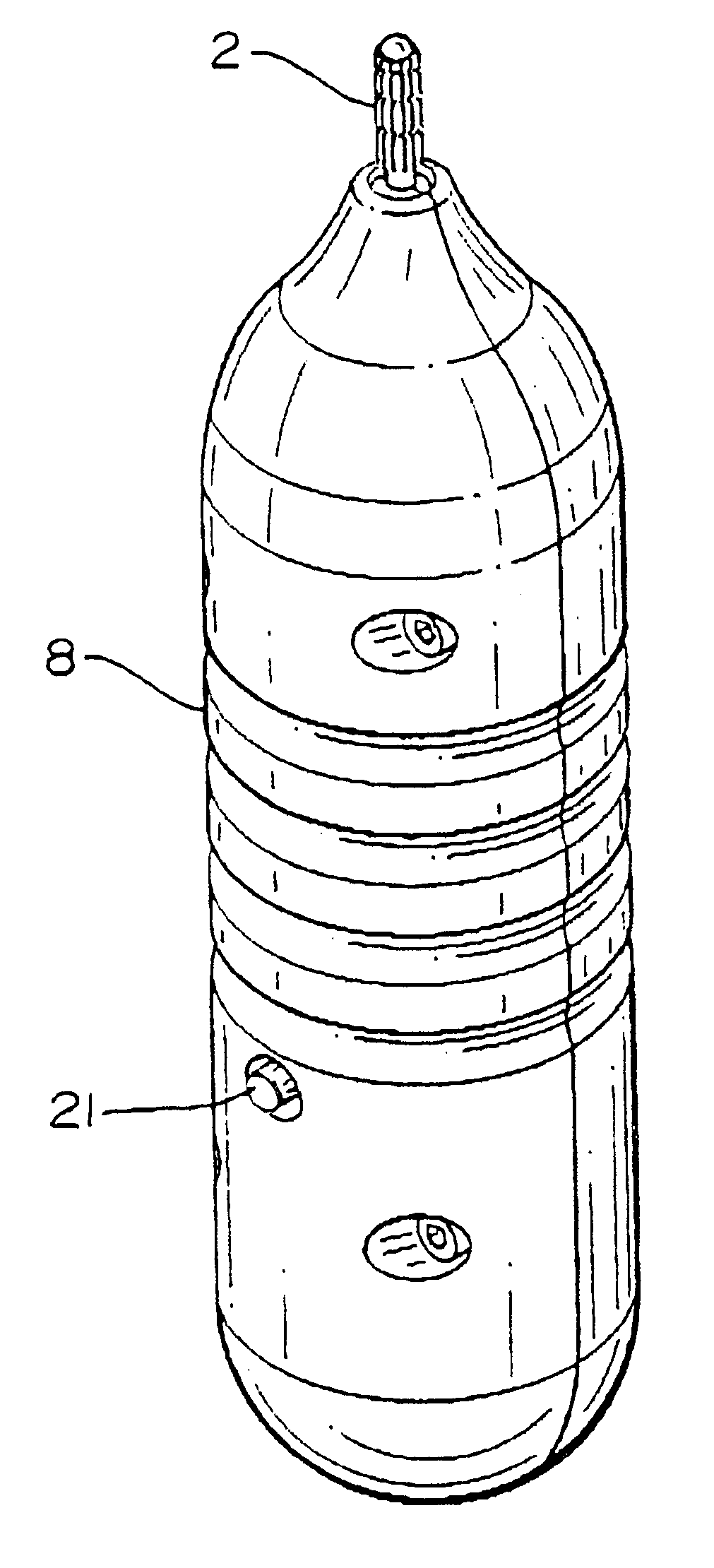 Ear cleaning portable rotary device