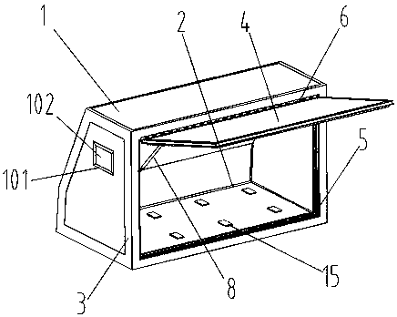 Carbon fiber shelter