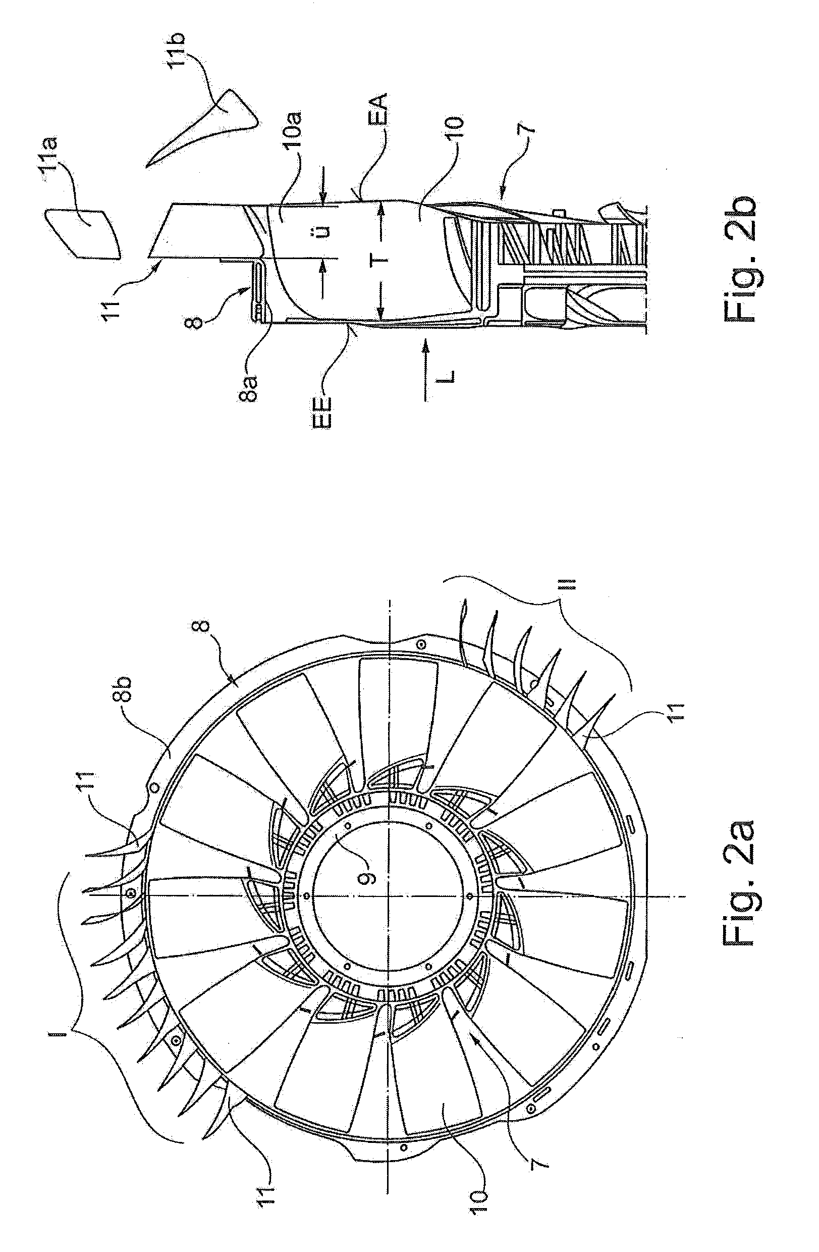 Axial flow fan, in particular for a motor vehicle