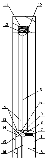 Improved escape device for passenger car window glass slipping