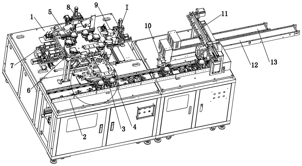 Automatic product GAP and STEP detection production line and detection process