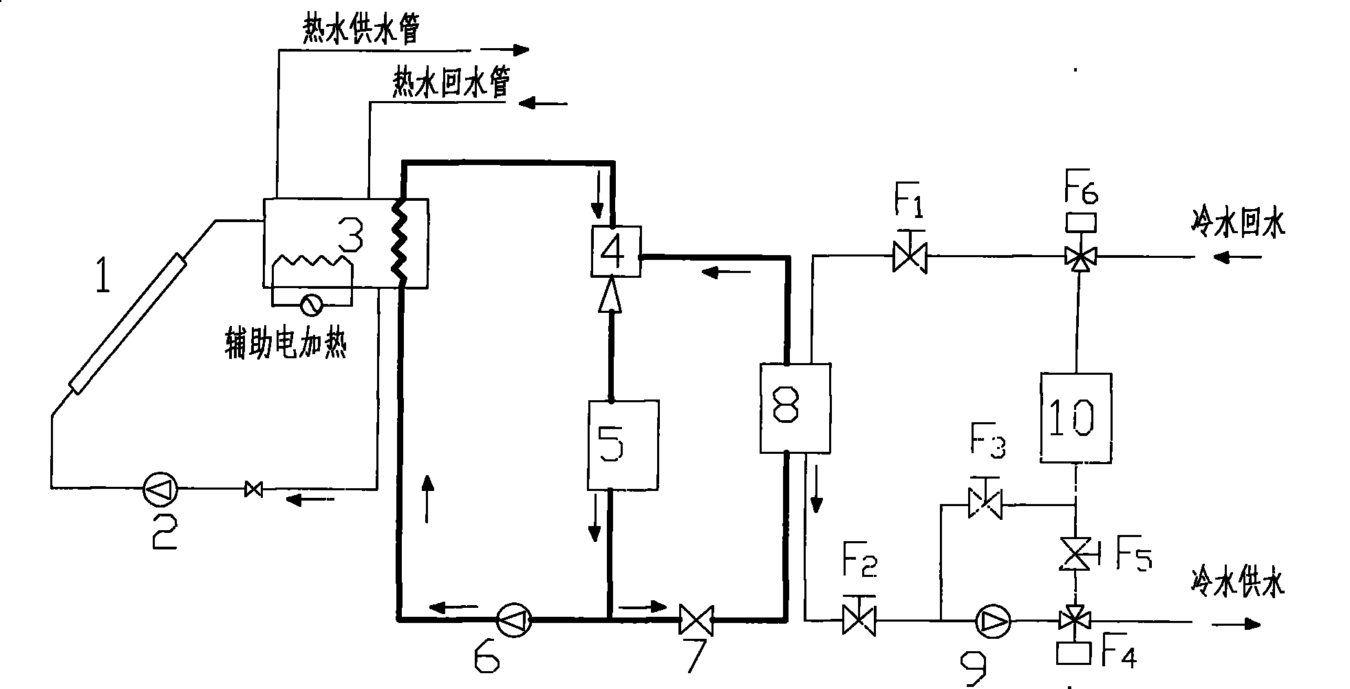 Energy storage type solar injection refrigerating device