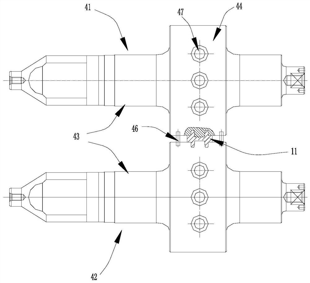 A kind of special-shaped ring blank forming method