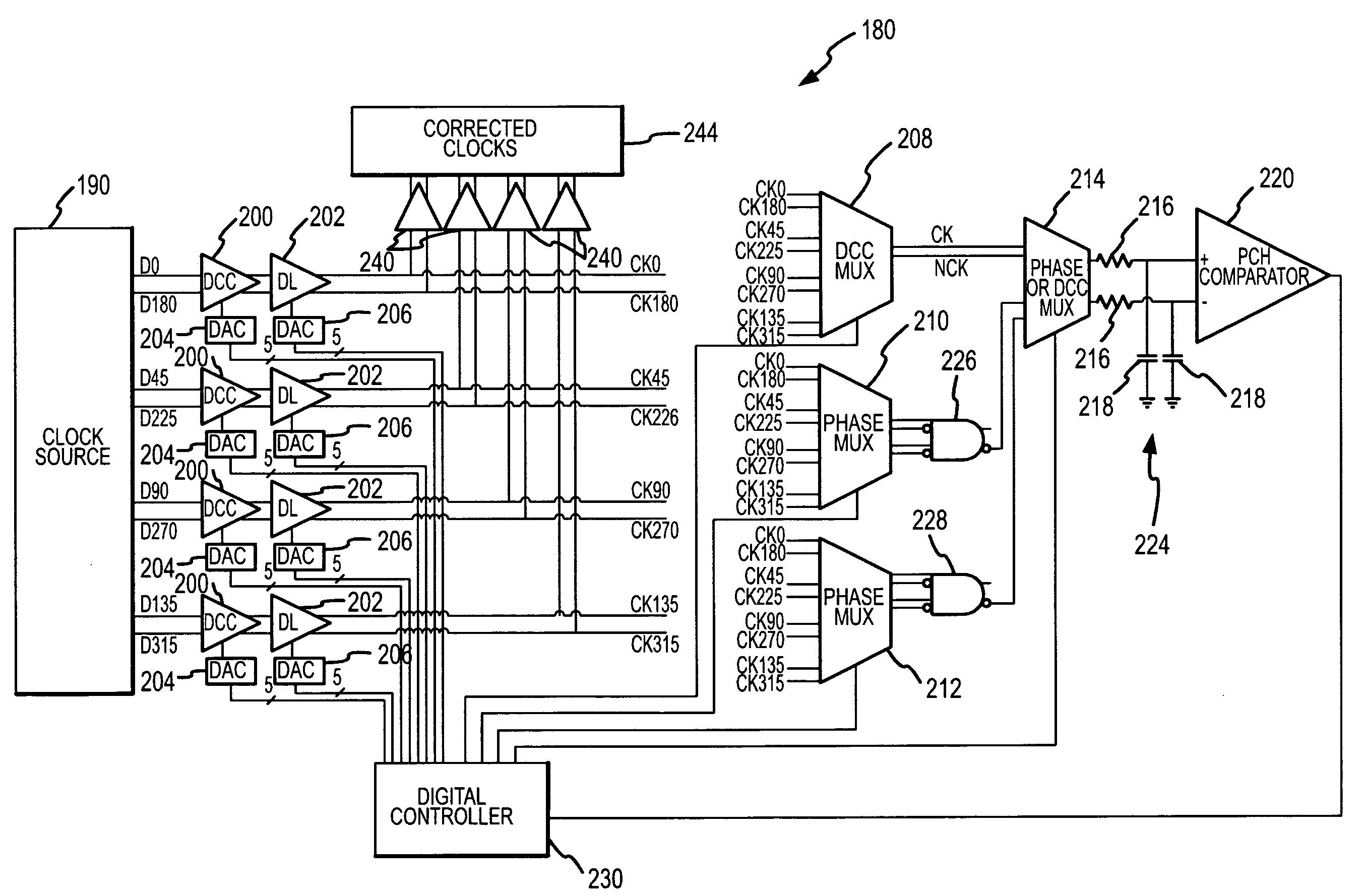 System and method for conditioning differential clock signals and integrated circuit load board using same