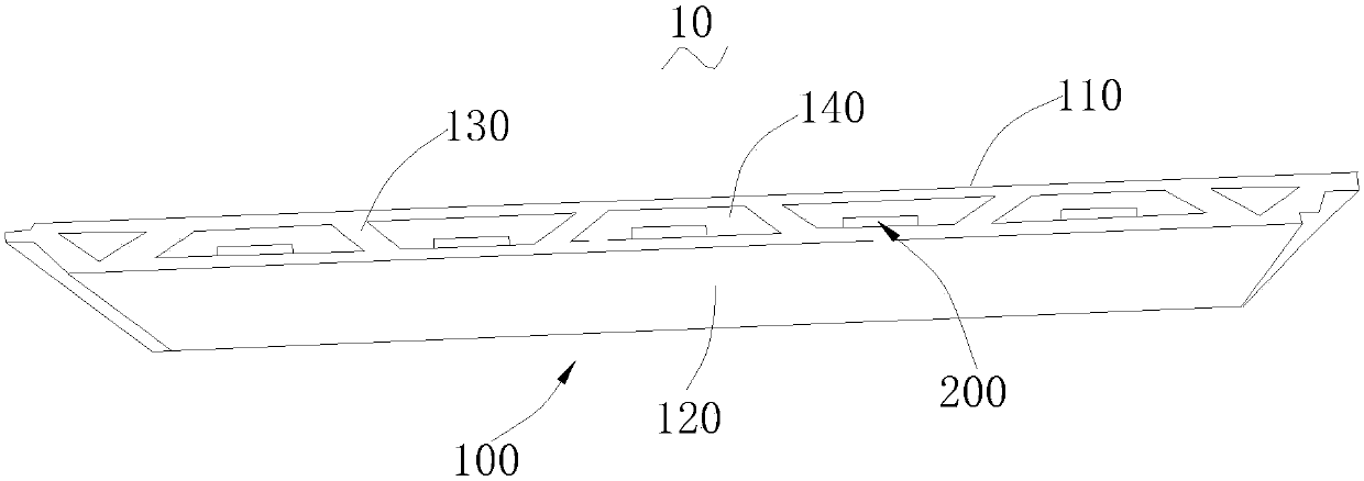 Aluminum alloy profile structure and vehicle body enclosure structure