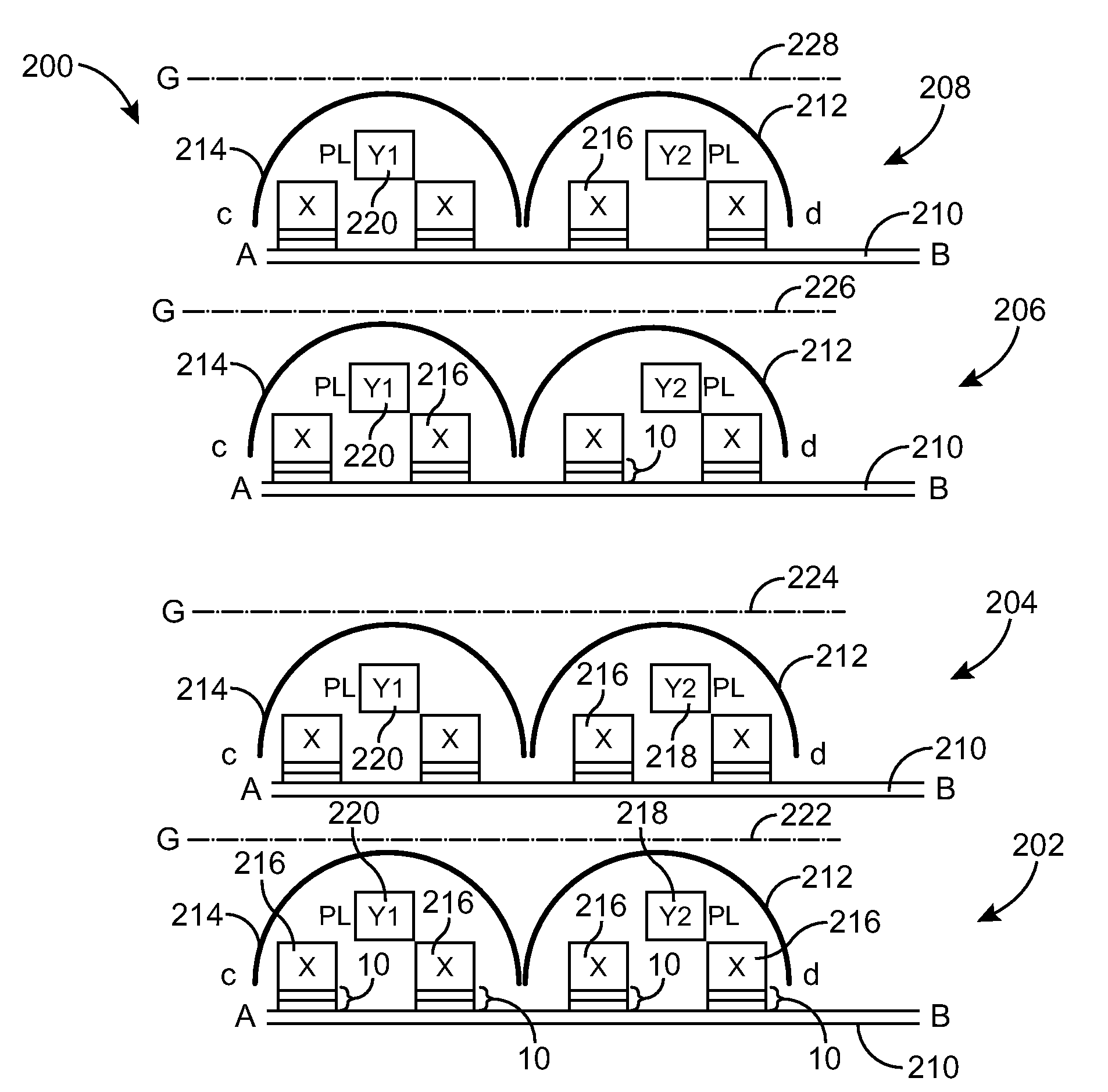 High Capacity Low Cost Multi-Stacked Cross-Line Magnetic Memory