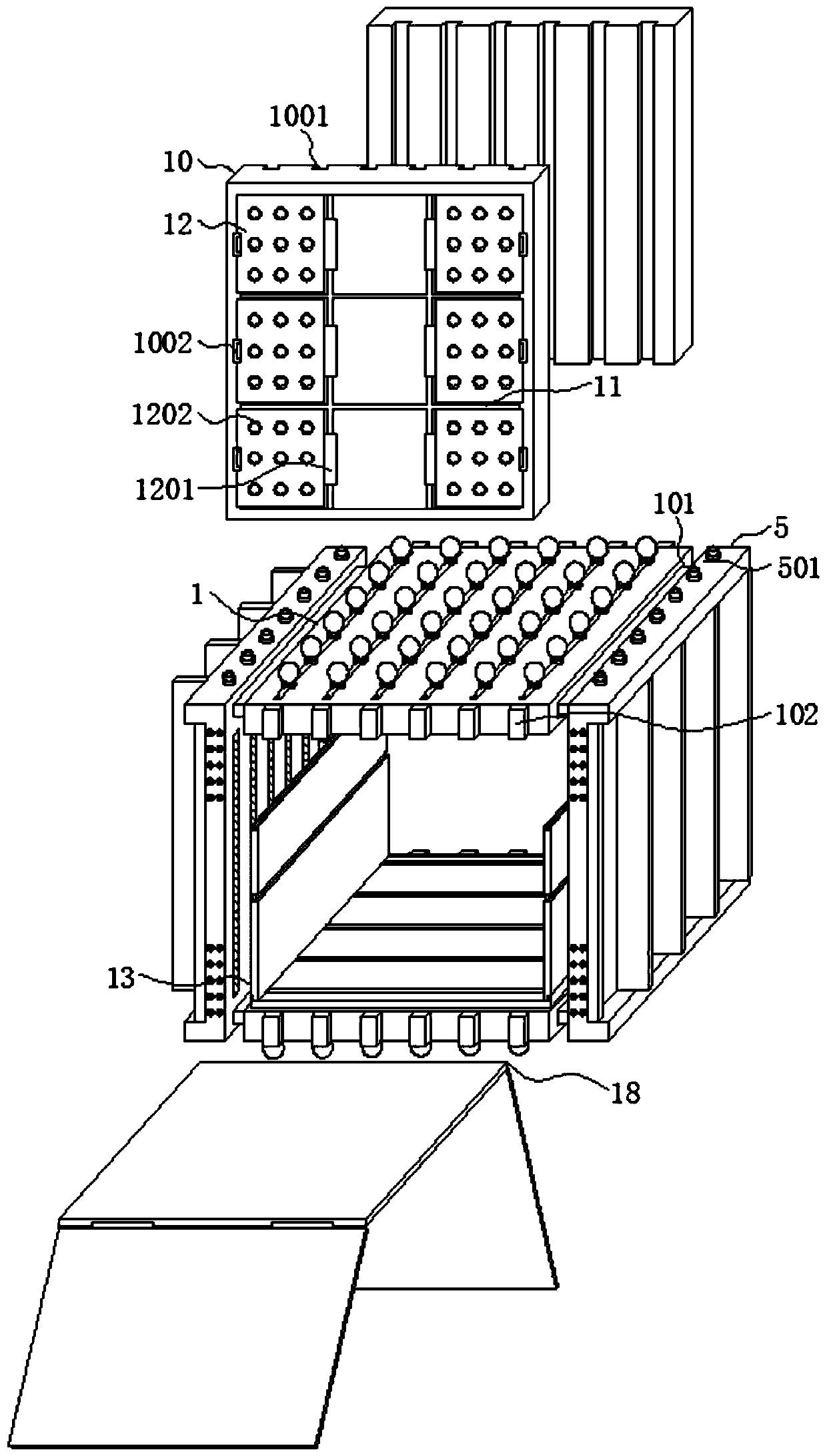 Novel magnetic plastic shell structure