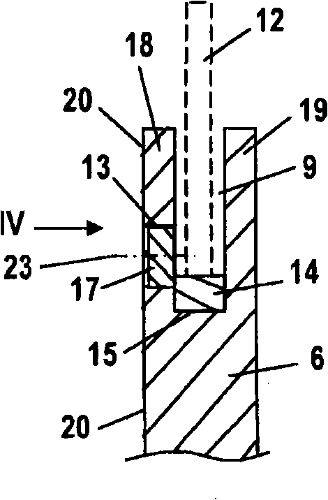 Guide bar arrangement