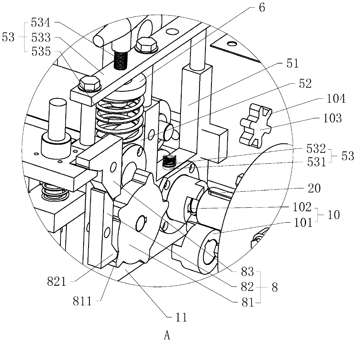 Wire stripping and cutting machine