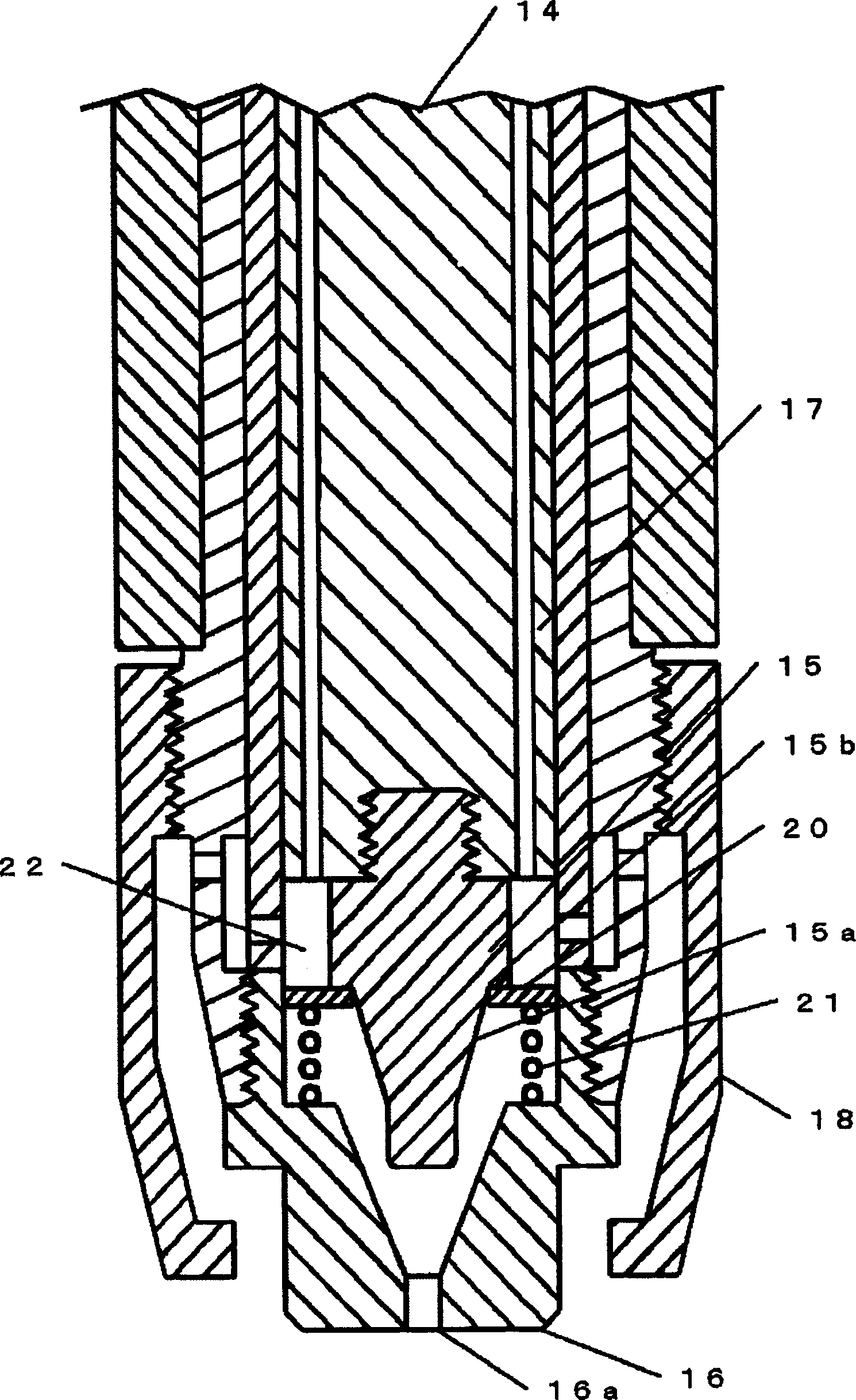 Plasma cutting torch