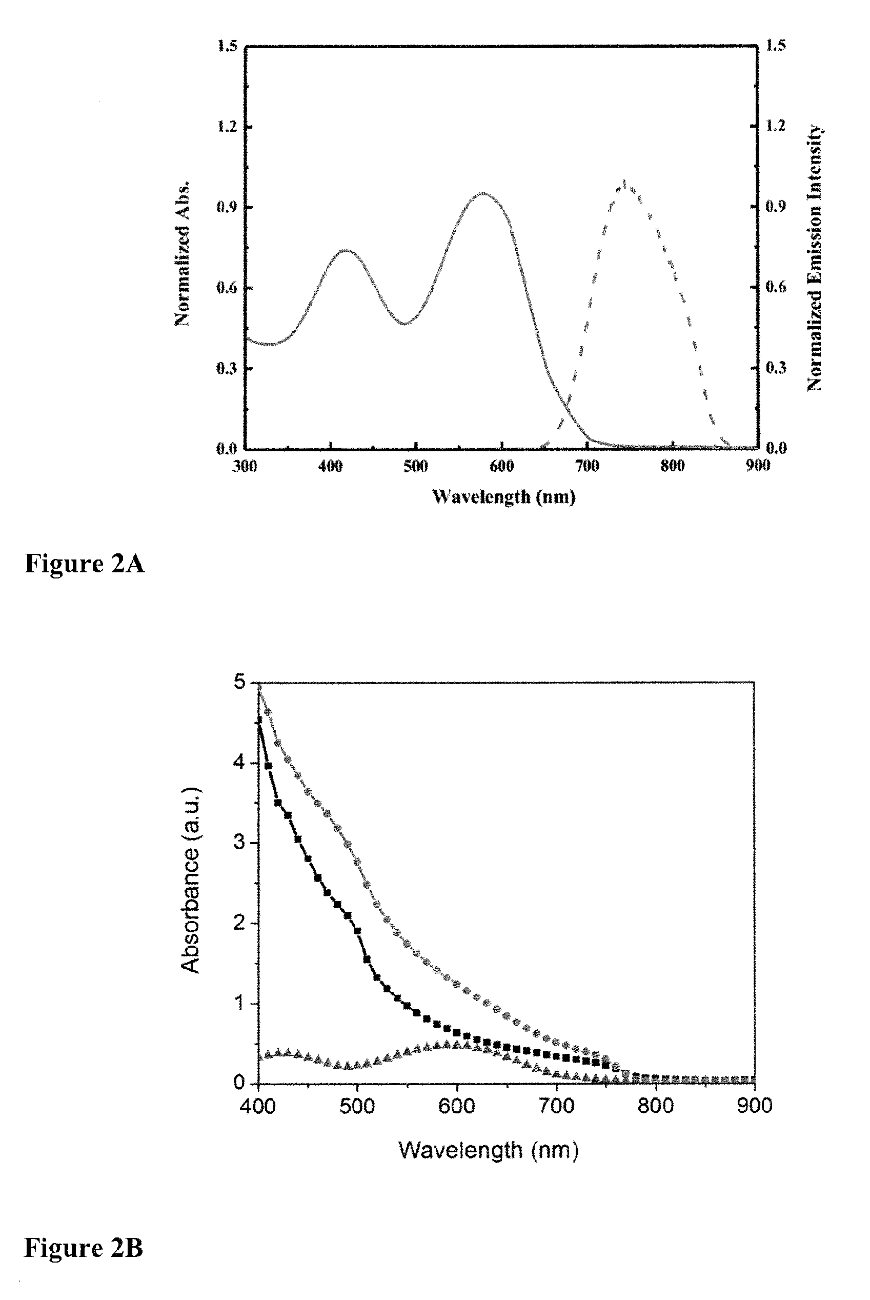 Hole transporting and light absorbing material for solid state solar cells