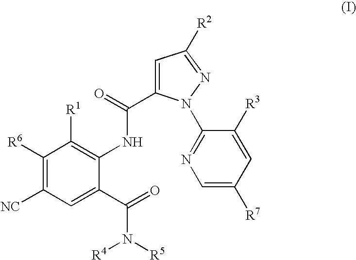 Cyano anthranilamide insecticides