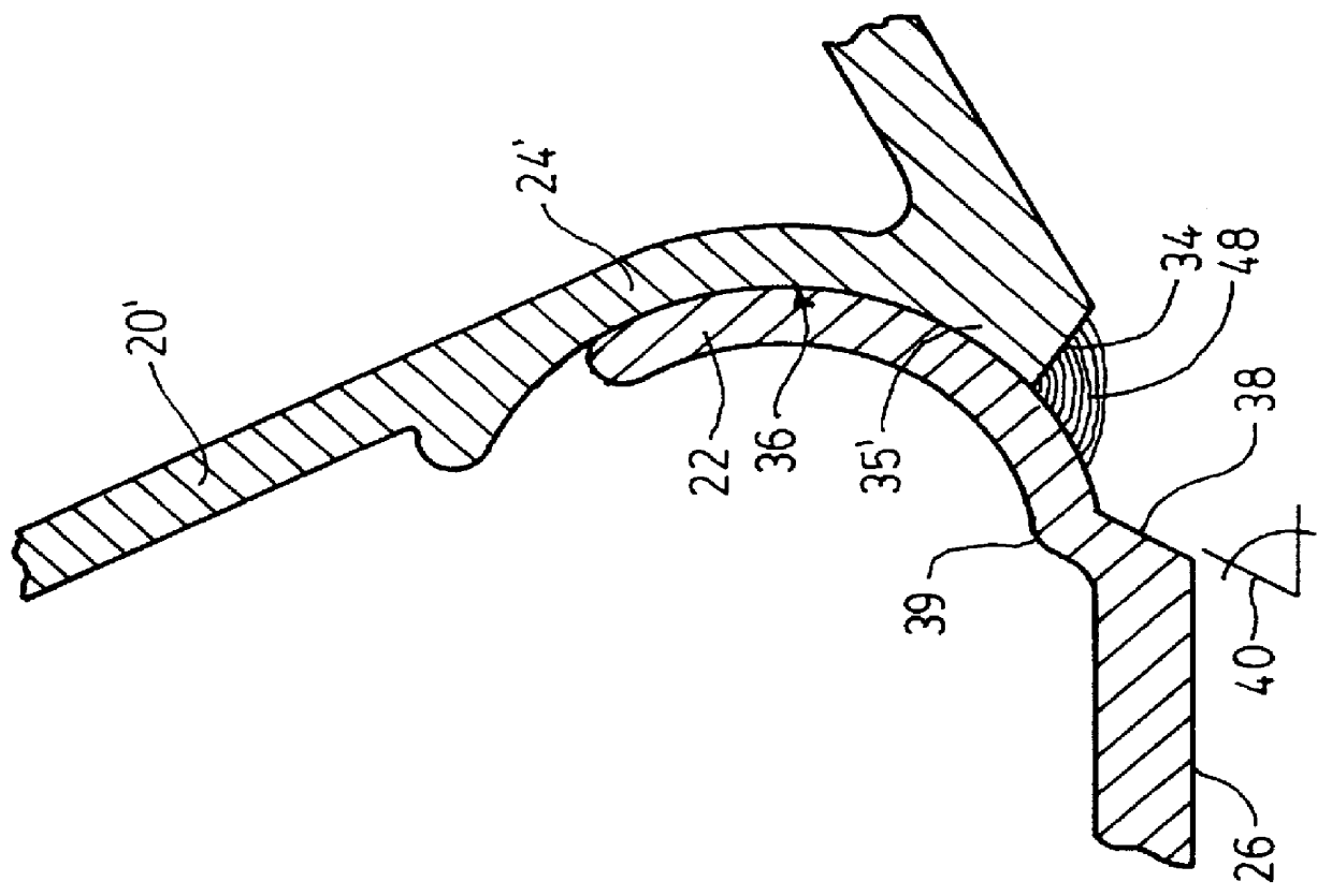 Extrusion-sections for boats