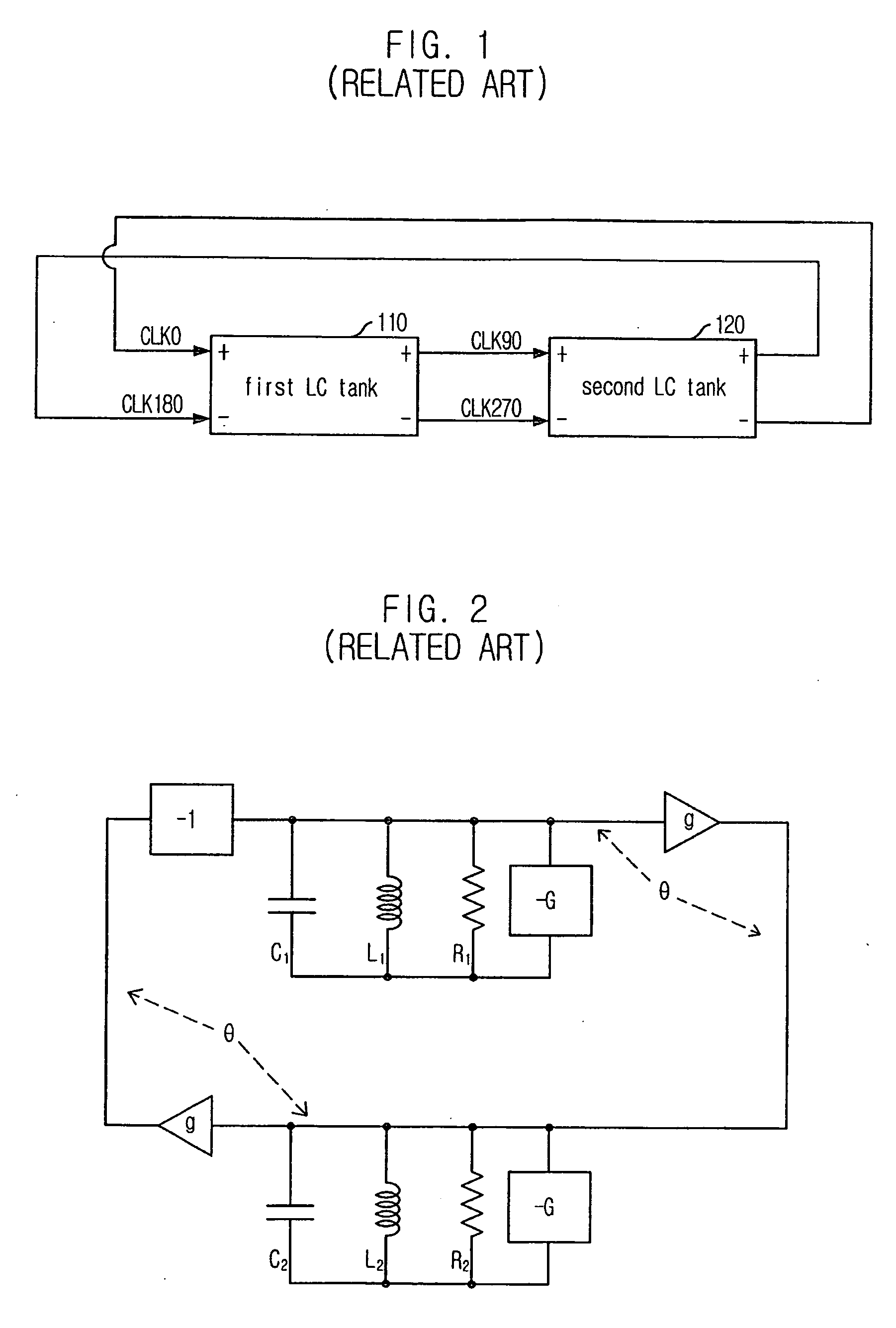 LC quadrature VCO having startup circuit