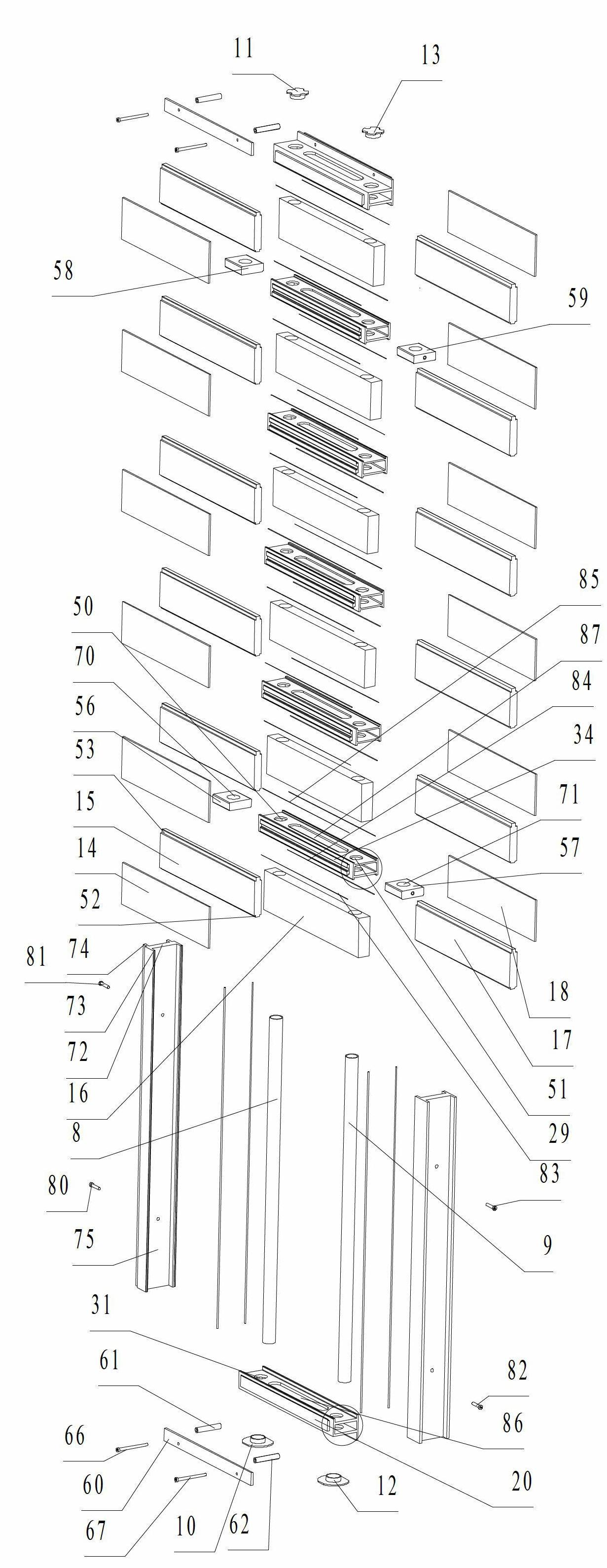 Composite wallboard and combined wallboard