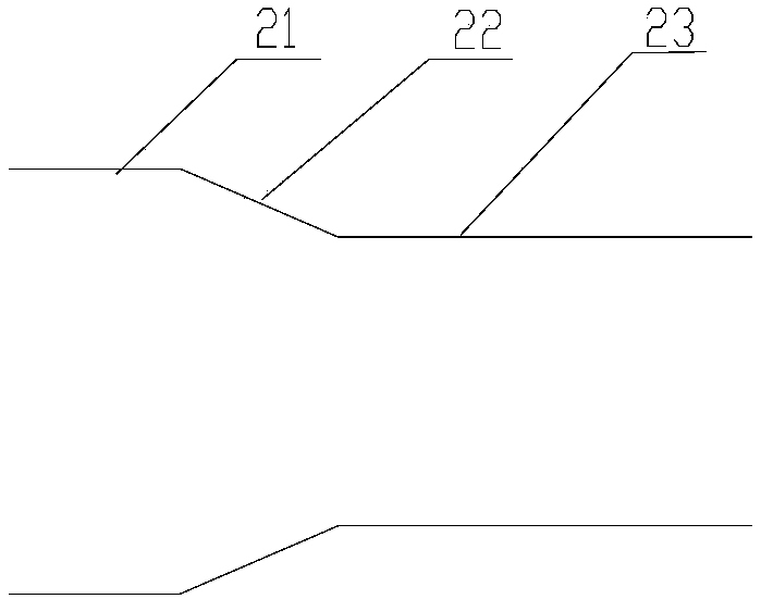 Material layer thickening device for sintering