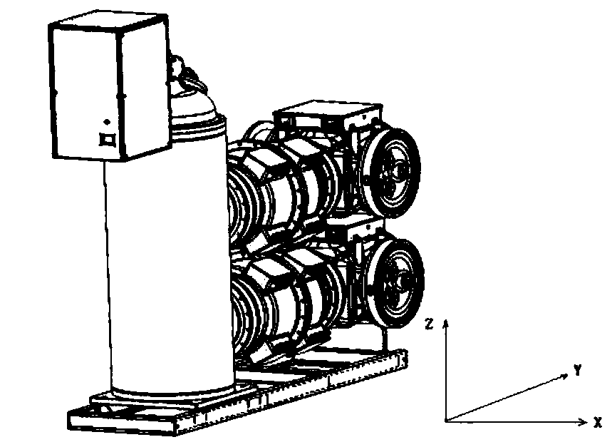 Method for installing booster stations for wind power and photovoltaic power generation systems