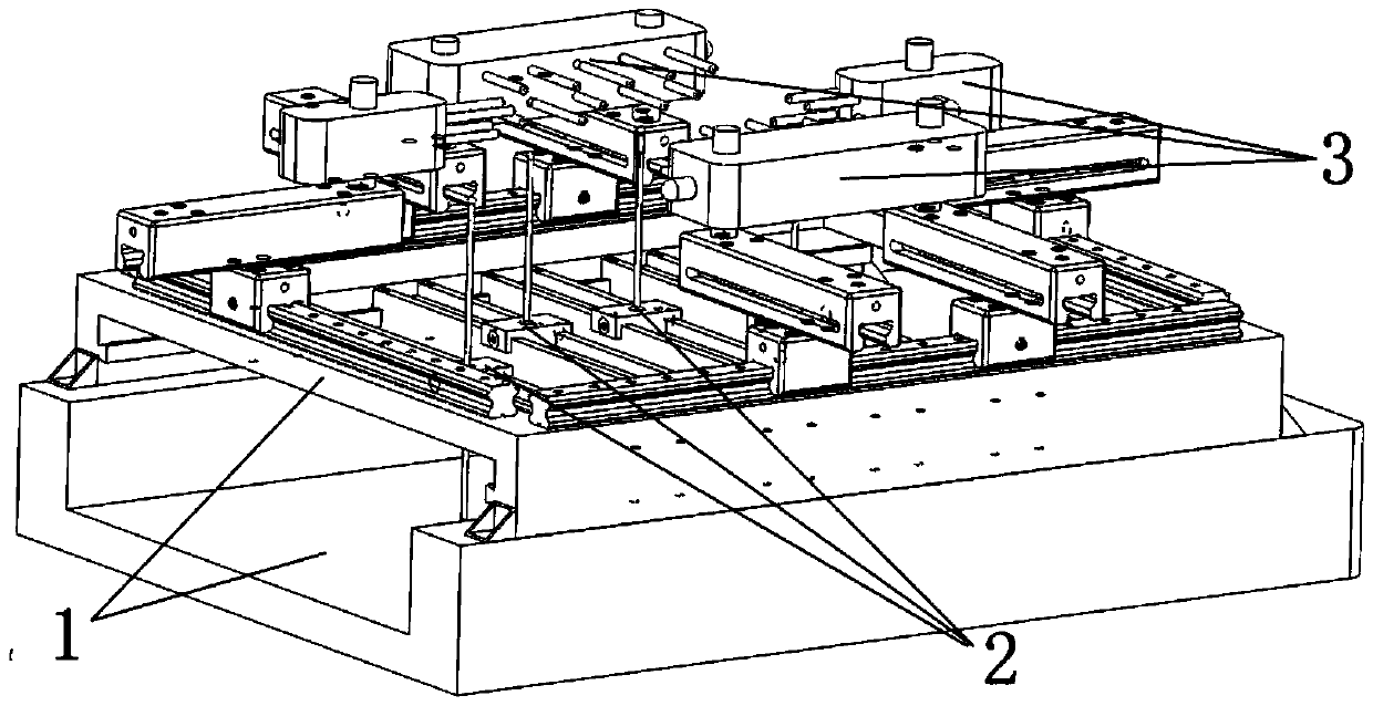 A positioning jig for positioning dentures