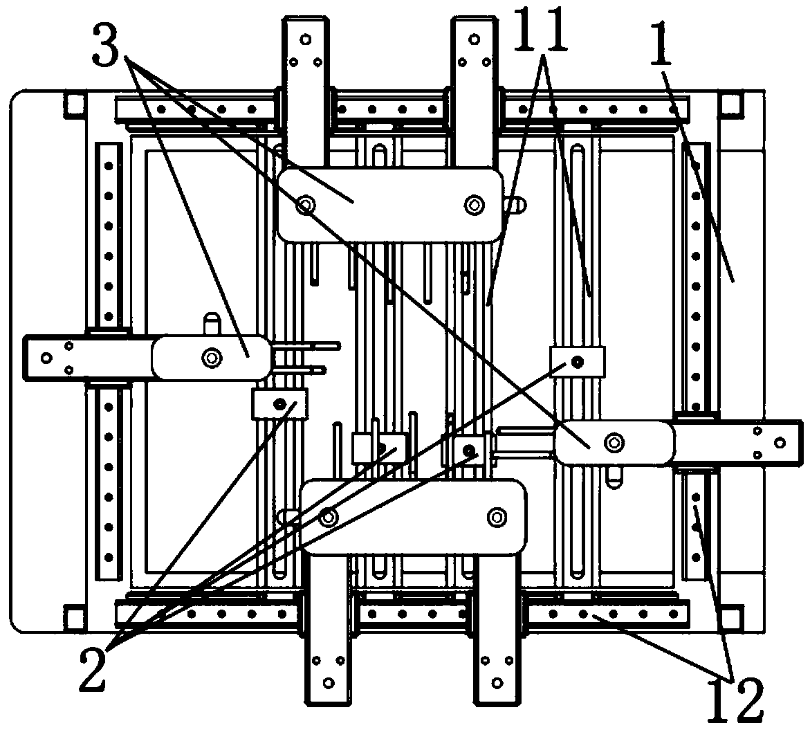 A positioning jig for positioning dentures