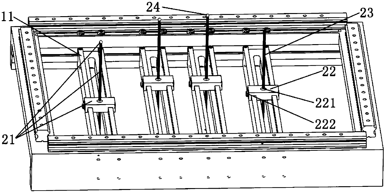 A positioning jig for positioning dentures