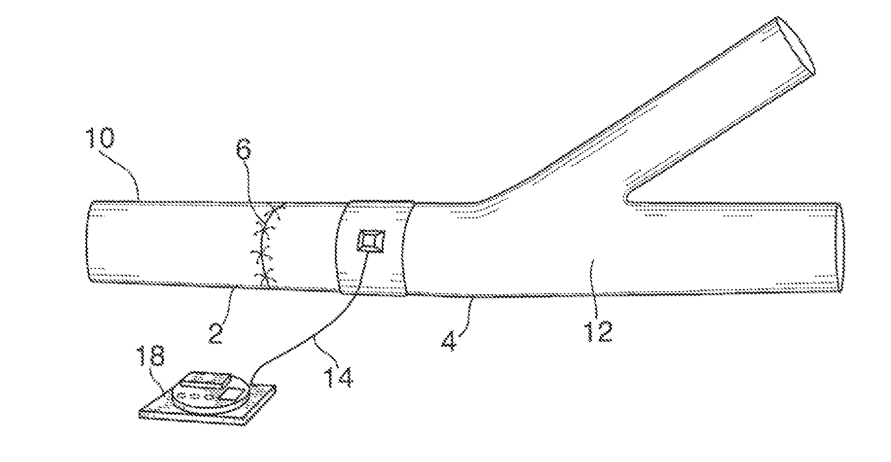 Implantable doppler blood flow monitor and doppler probe