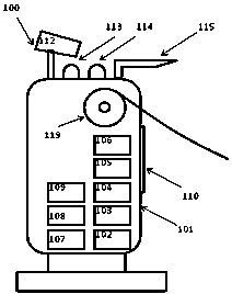 An intelligent control method for a fireproof intelligent charging pile