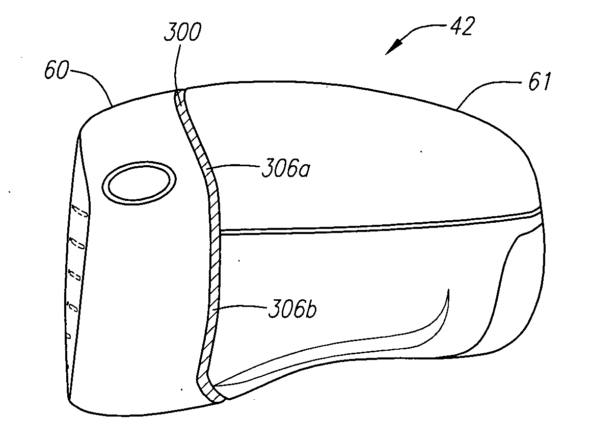 Golf club head with gasket