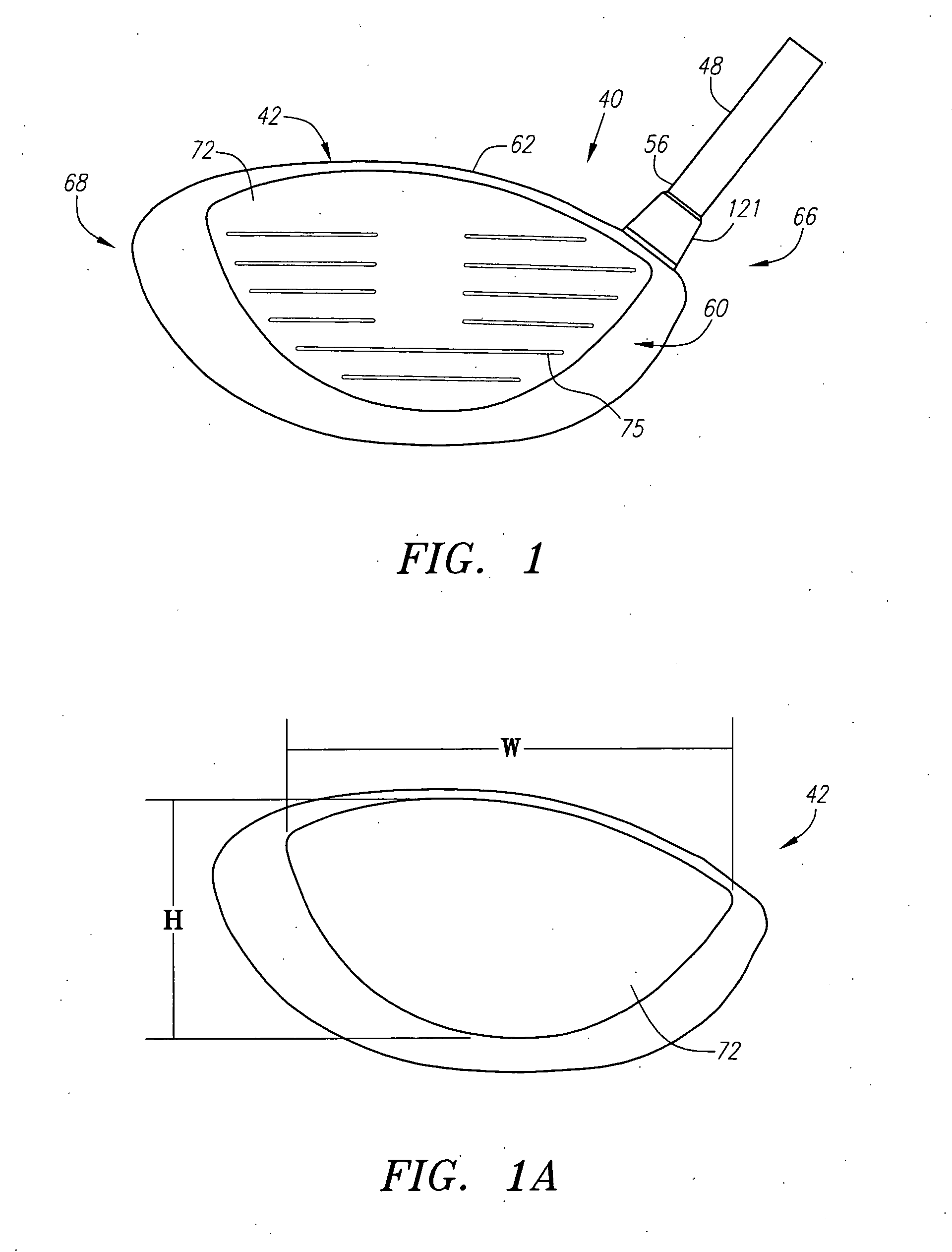 Golf club head with gasket