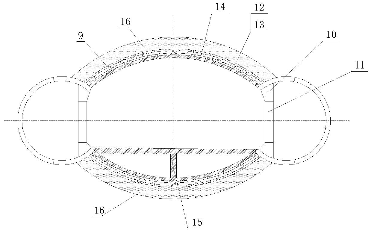 Soft soil stratum subway station expansion method and structure based on inserted beam freezing method