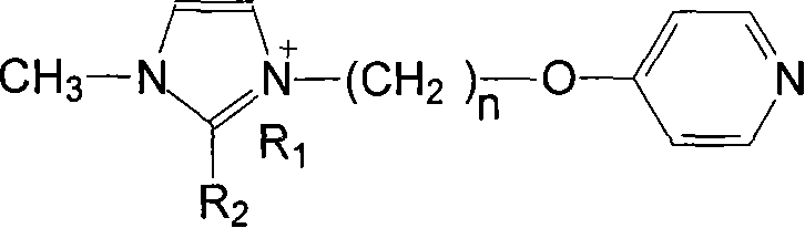 Ionic liquid loaded ruthenium catalyst containing pyridine ligand and producing method thereof