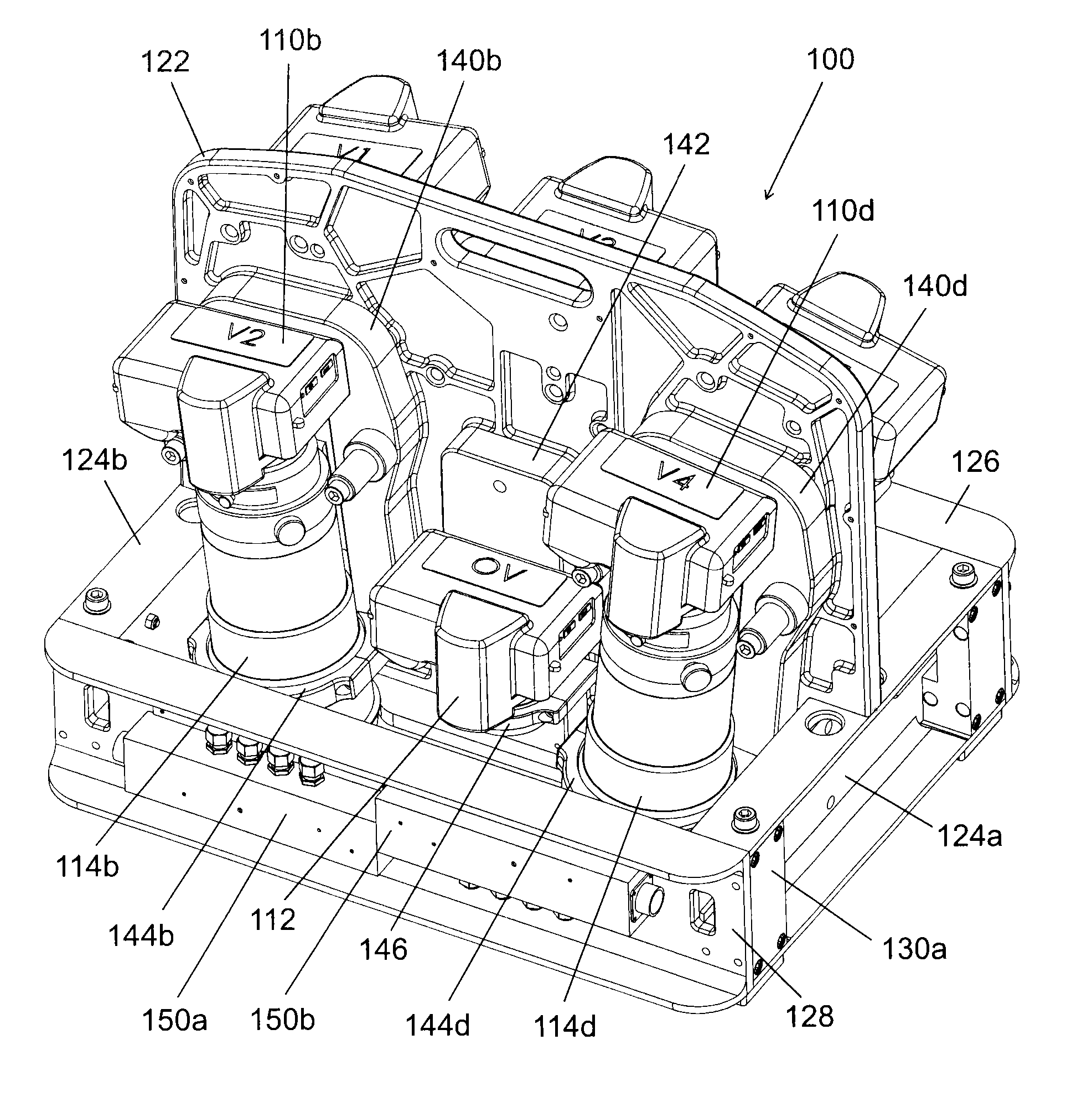 Compact multi-resolution aerial camera system