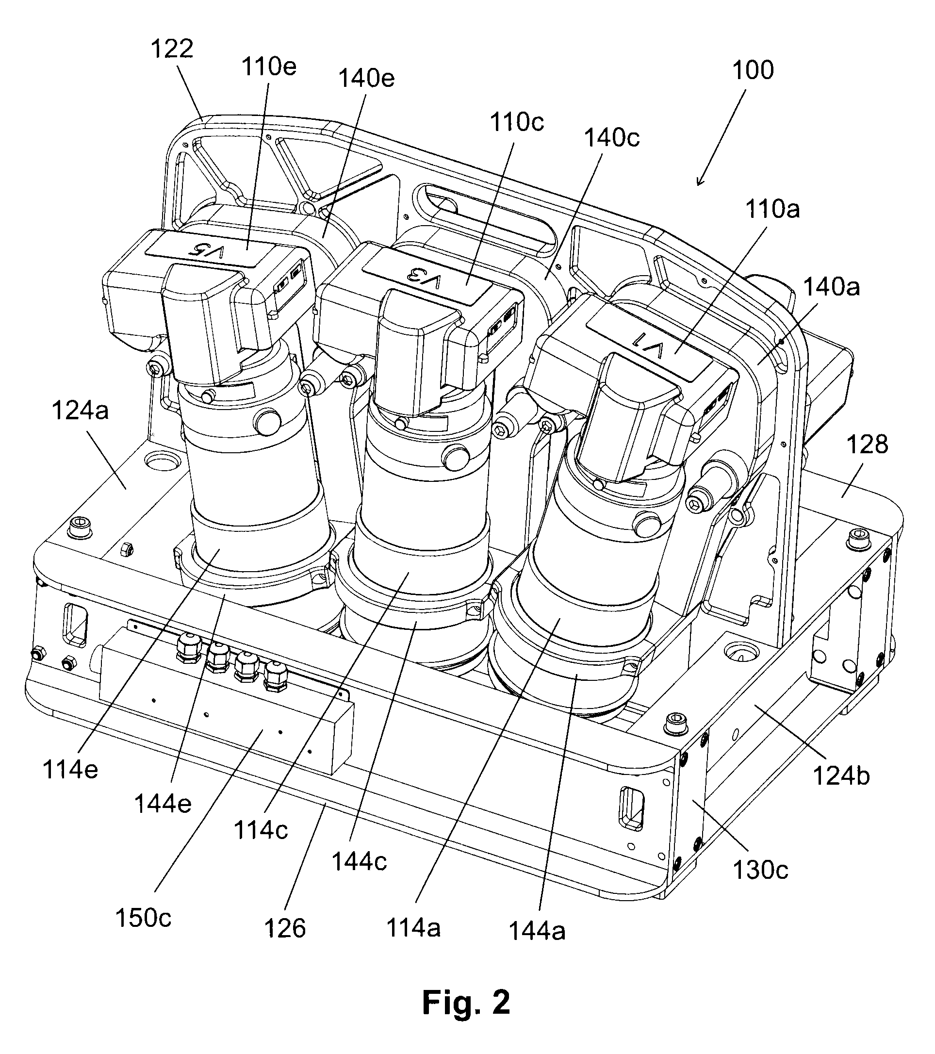 Compact multi-resolution aerial camera system