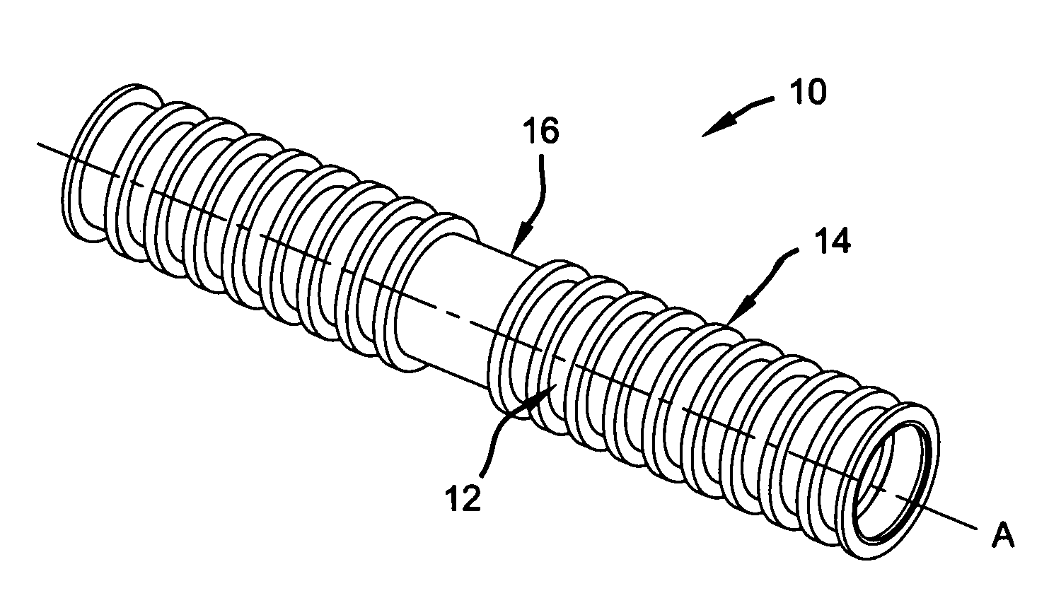 Non-whistling vent tube