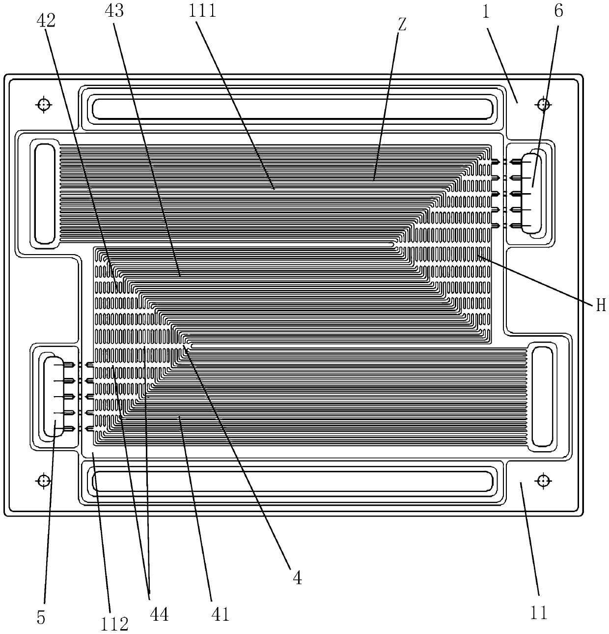 Bipolar plate, fuel cell stack comprising same, and power generation system