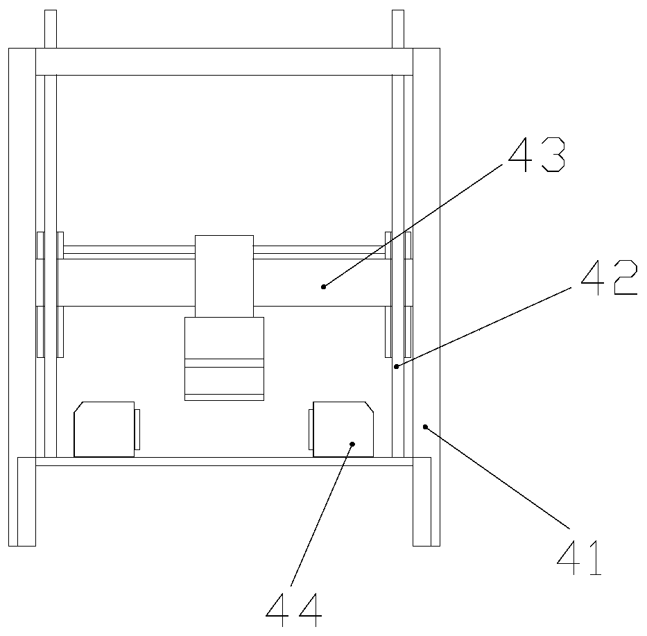 Carton sealing glue code spraying equipment