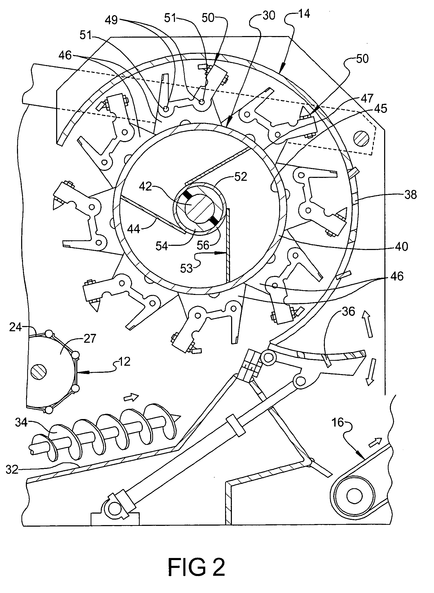 Rotatable assembly for machines