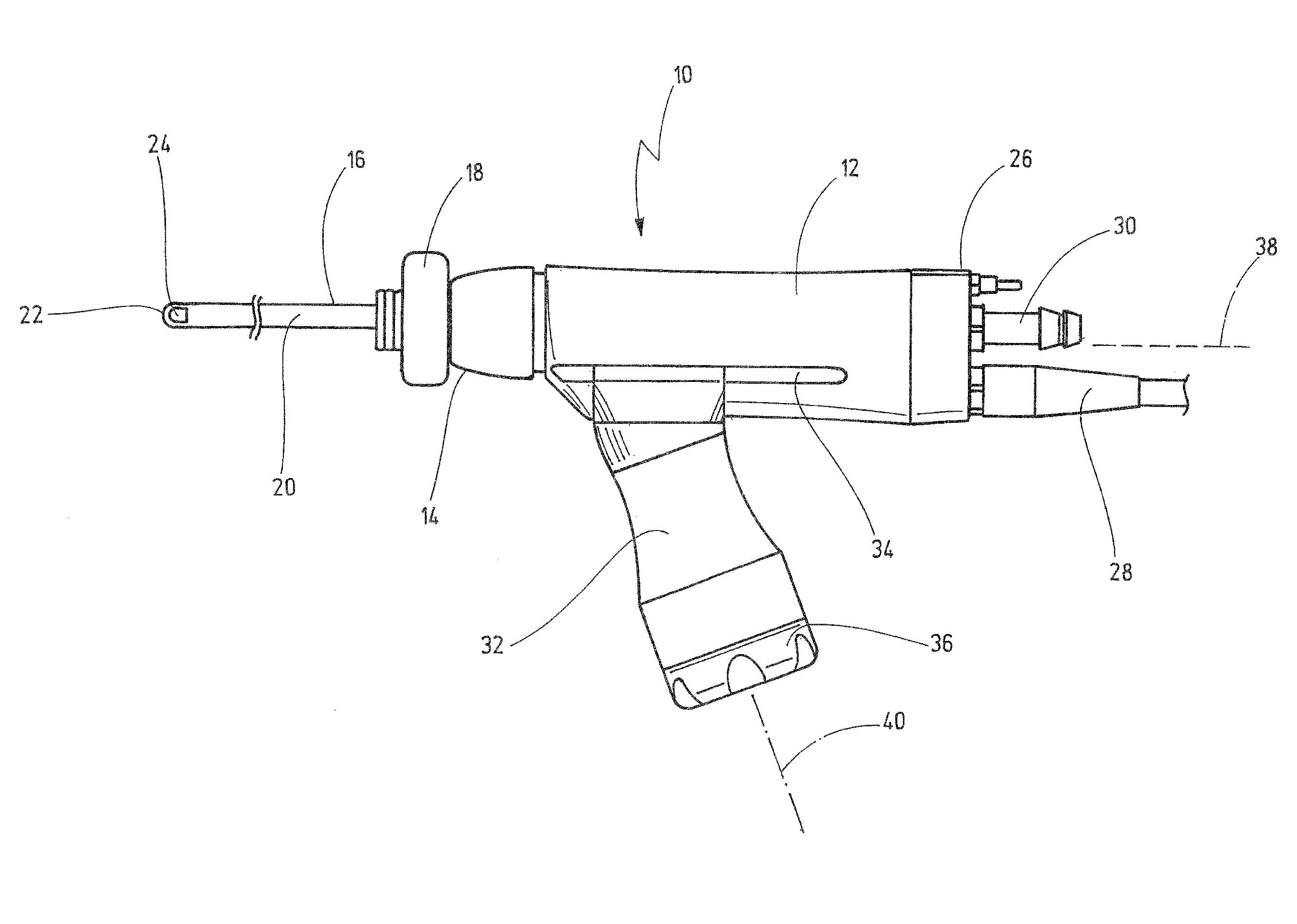 Medical Instrument Having A Detachable Handle