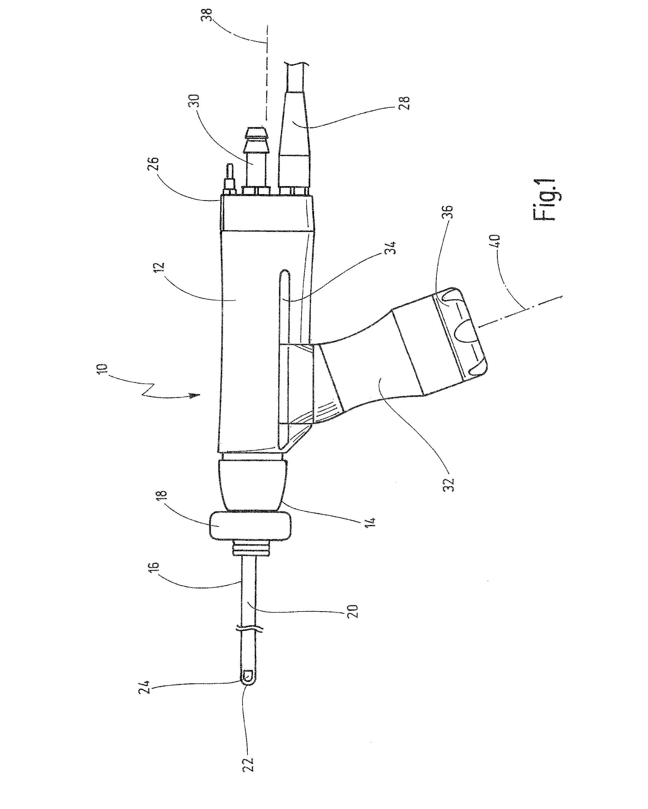 Medical Instrument Having A Detachable Handle