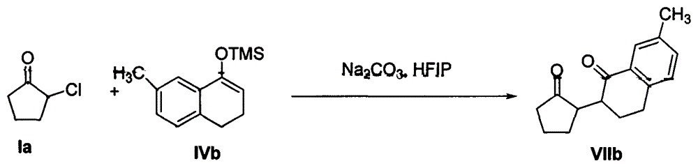 Method for synthesizing 1,4-diketone compound by using 2-halogenated cyclopentanone as raw material