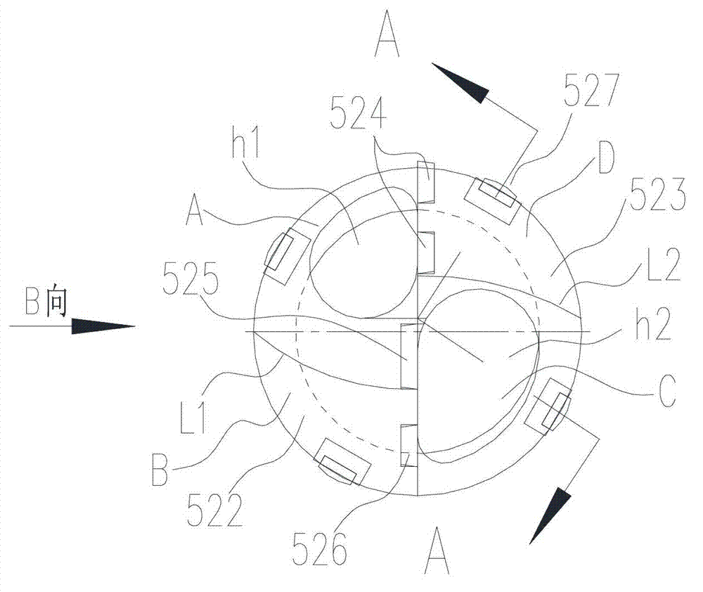 Deep hole drilling device