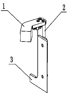 Side scraper structure convenient to mount and adjust