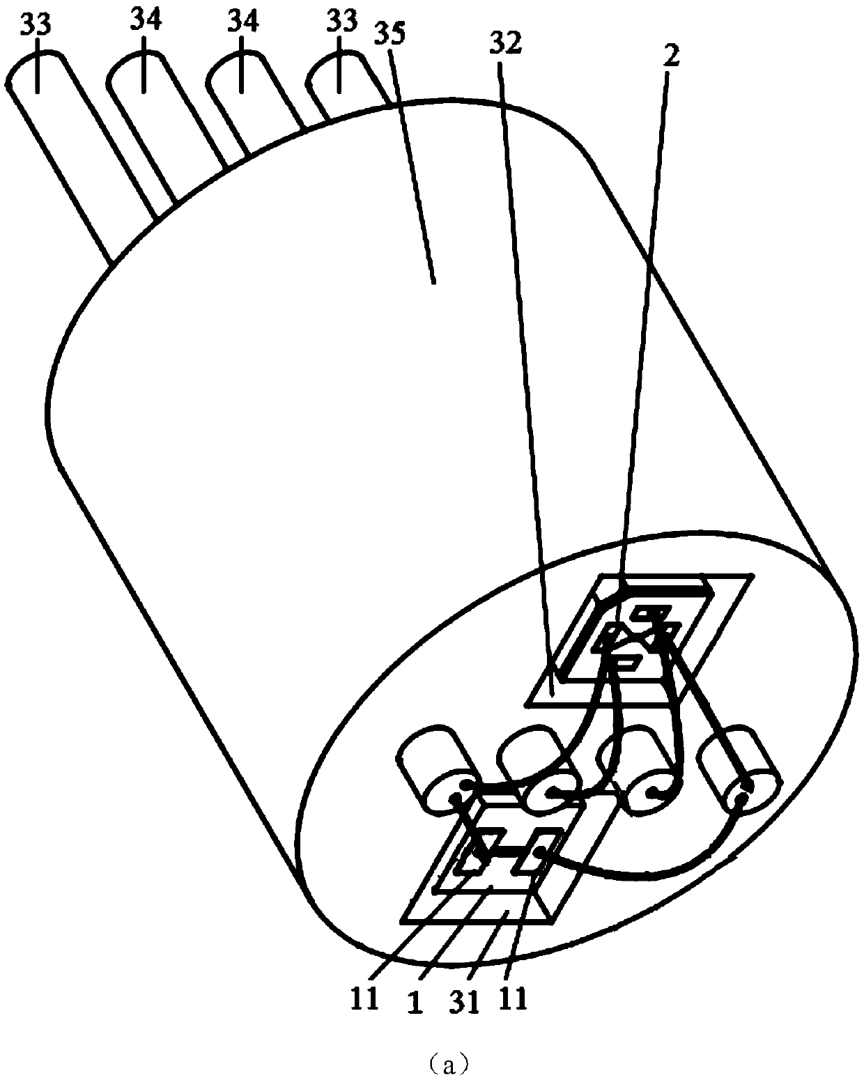 Electric initiating explosive device component with high safety and low energy consumption