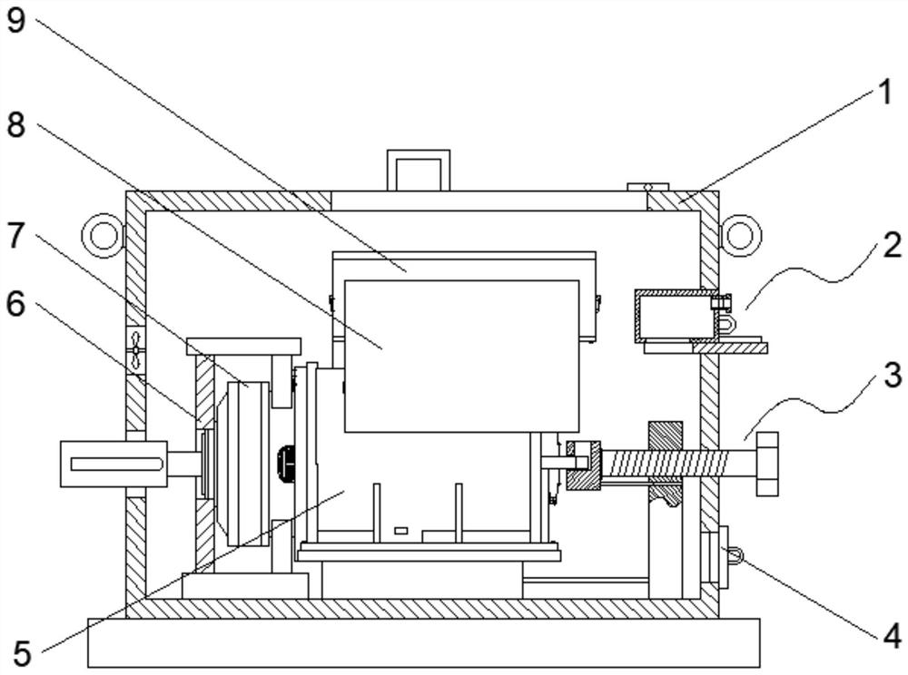 Low-speed large-torque permanent magnet motor all-in-one machine