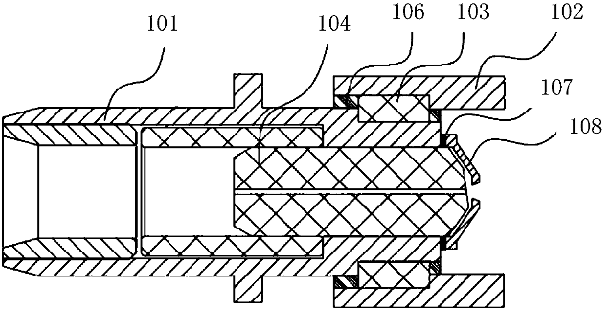 Optical fiber adapter structure