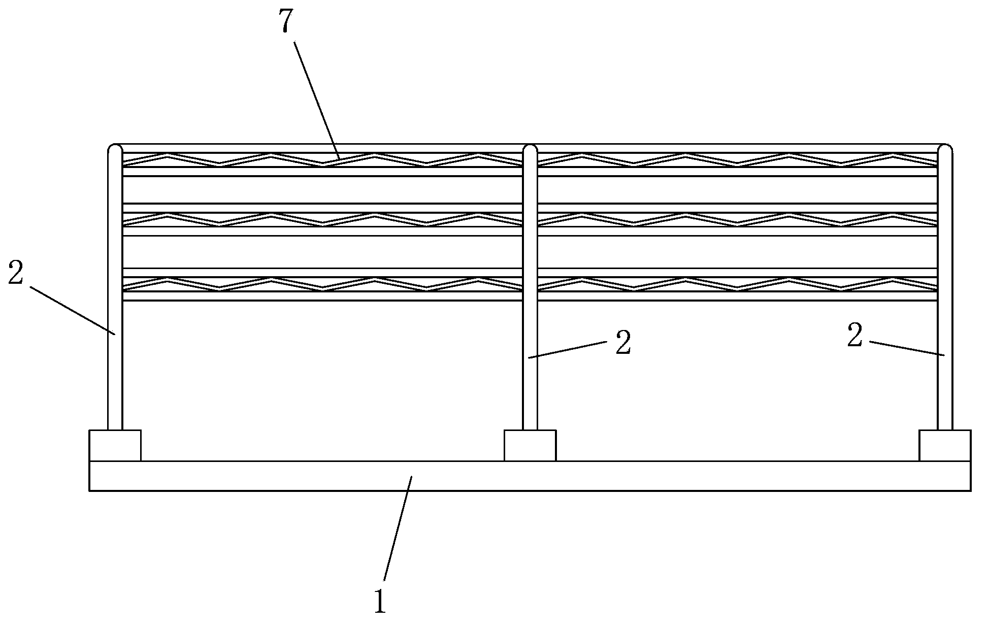 Reinforced two-path bridge