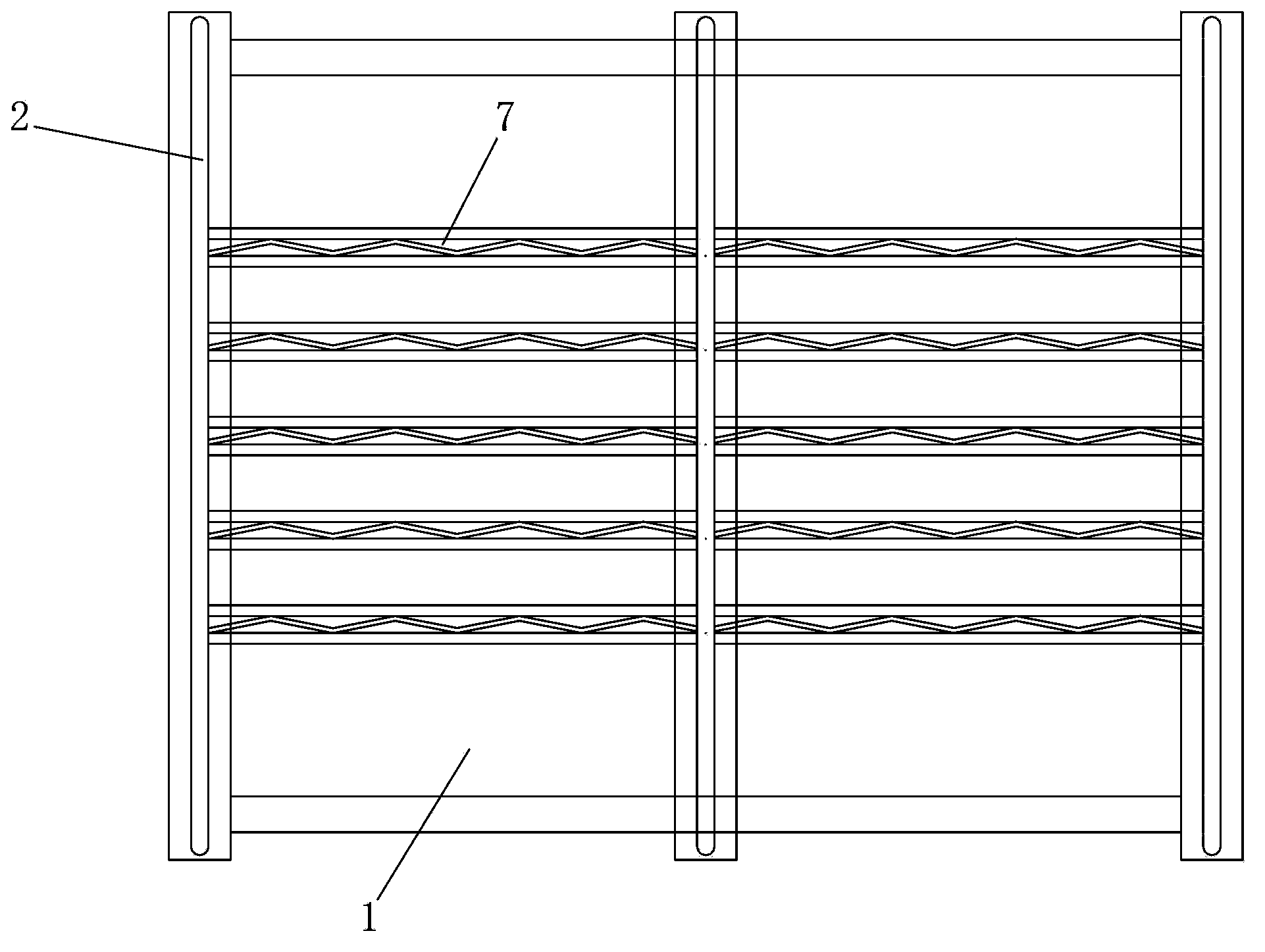 Reinforced two-path bridge