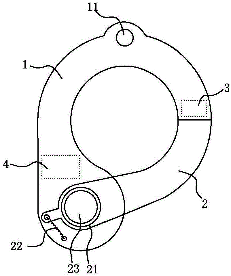 Intelligent rescuing high-altitude pothook device